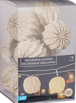 Guirlande lumineuse lampions DEKO-Koopman Discount