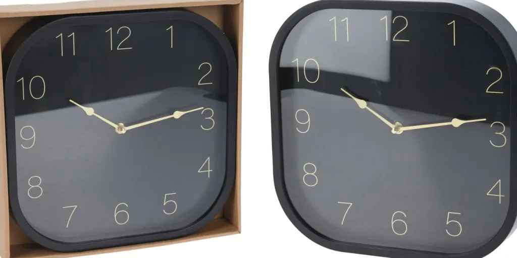 Horloge murale carrée EH-Koopman Hot