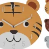 Horloge murale pour enfant motif animal KIDS-Koopman Online