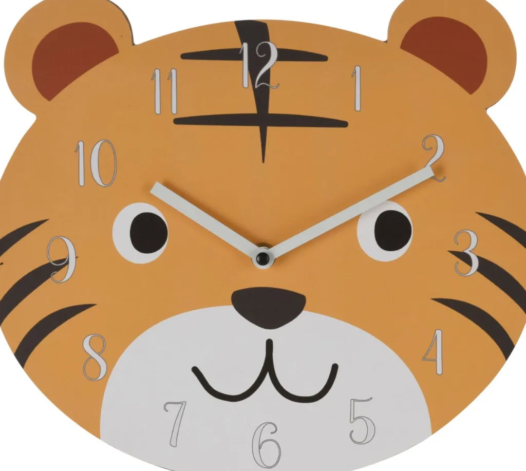 Horloge murale pour enfant motif animal KIDS-Koopman Online