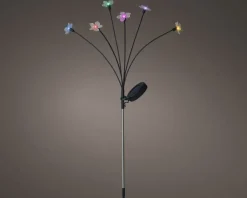 Lampe solaire avec piquet fleurs SOLAR-Kaemingk Best