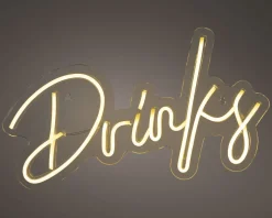 LED néon avec inscription Drinks NEON-Kaemingk New