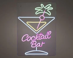 LED néon verre à cocktail avec inscription NEON-Kaemingk Best