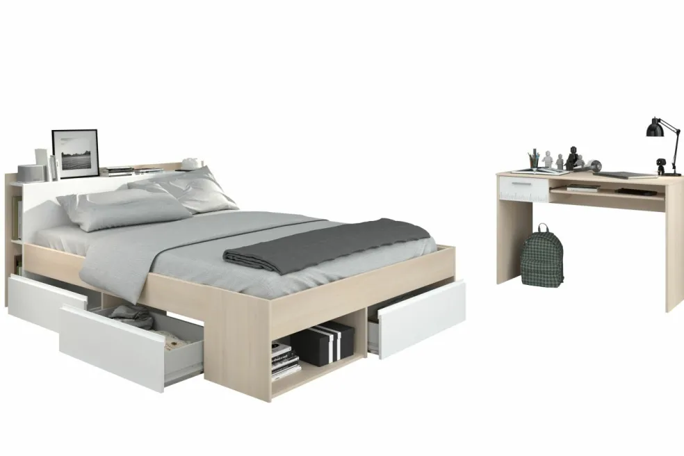 Lit avec bureau MOST 62
