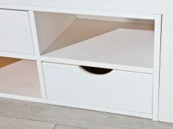 Lit avec chevet escamotable et rangements TILL