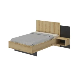 Lit avec chevet MIMIZAN-Gami Sale