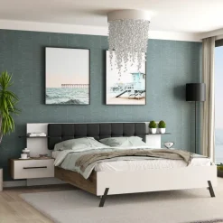 Lit avec chevets KYA