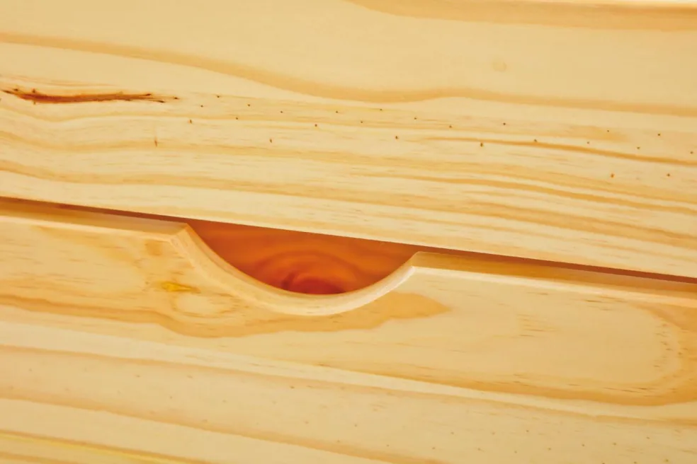 Lit avec rangement et chevet CLAAS SINGLE 90x200cm