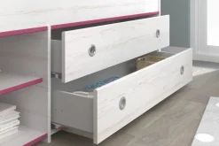 Lit avec rangement et chevet SMOOZY 24b-Parisot Discount