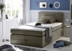 Lit boxspring HAWAII 3-BRW Discount