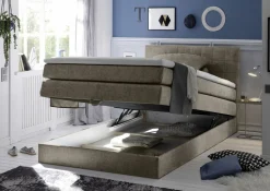 Lit boxspring HAWAII 1-BRW Online