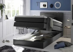 Lit boxspring HAWAII 3-BRW