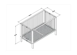 Lit enfant / lit de voyage JORI-Tissi Discount