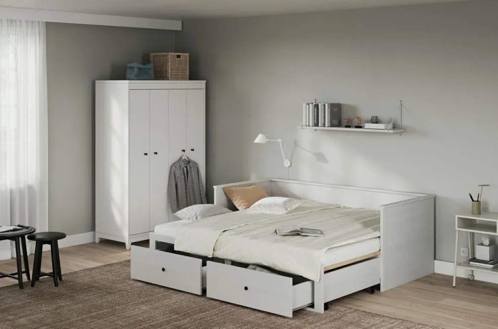 Lit extensible 90x200cm BREDA