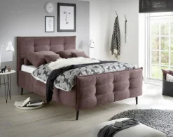 Lit rembourré VALEDA-BRW Discount