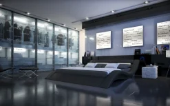 Lit rembourré CIANJUR-Salesfever New