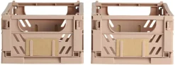 Lot de 2 caisses pliables ton sable DAY-Schou Company Discount