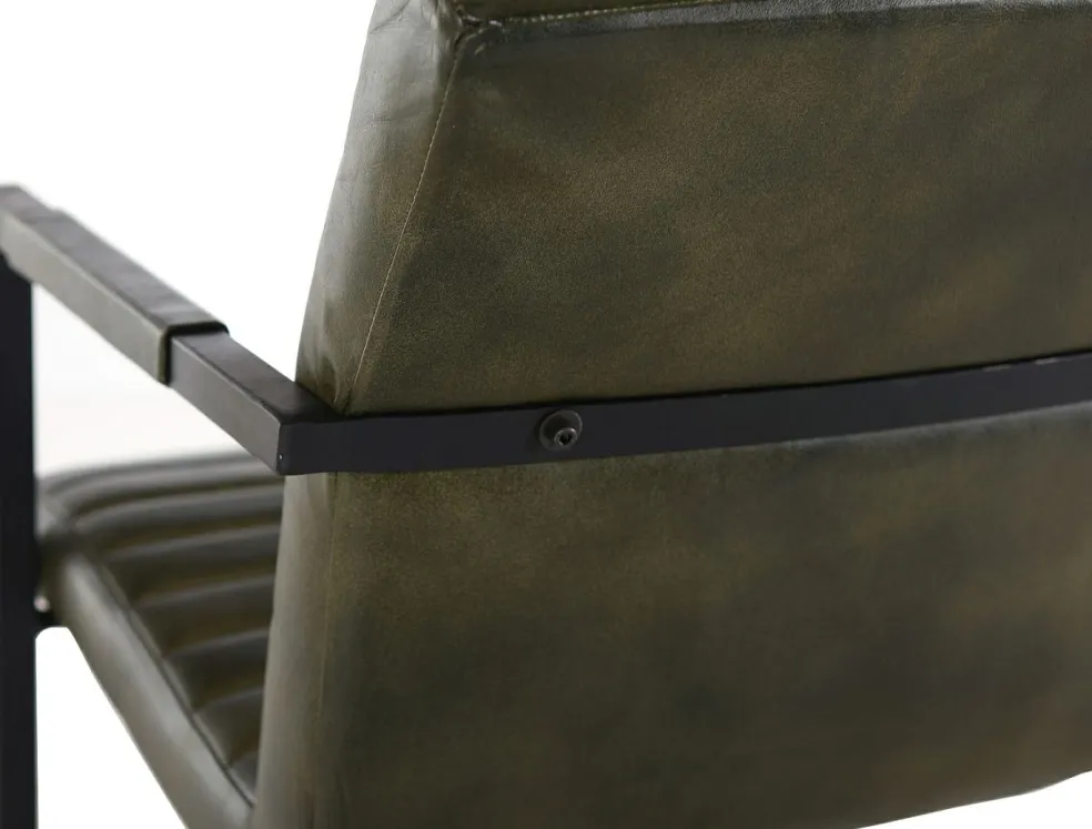 Lot de 2 chaises à piètement luge BARCELONA