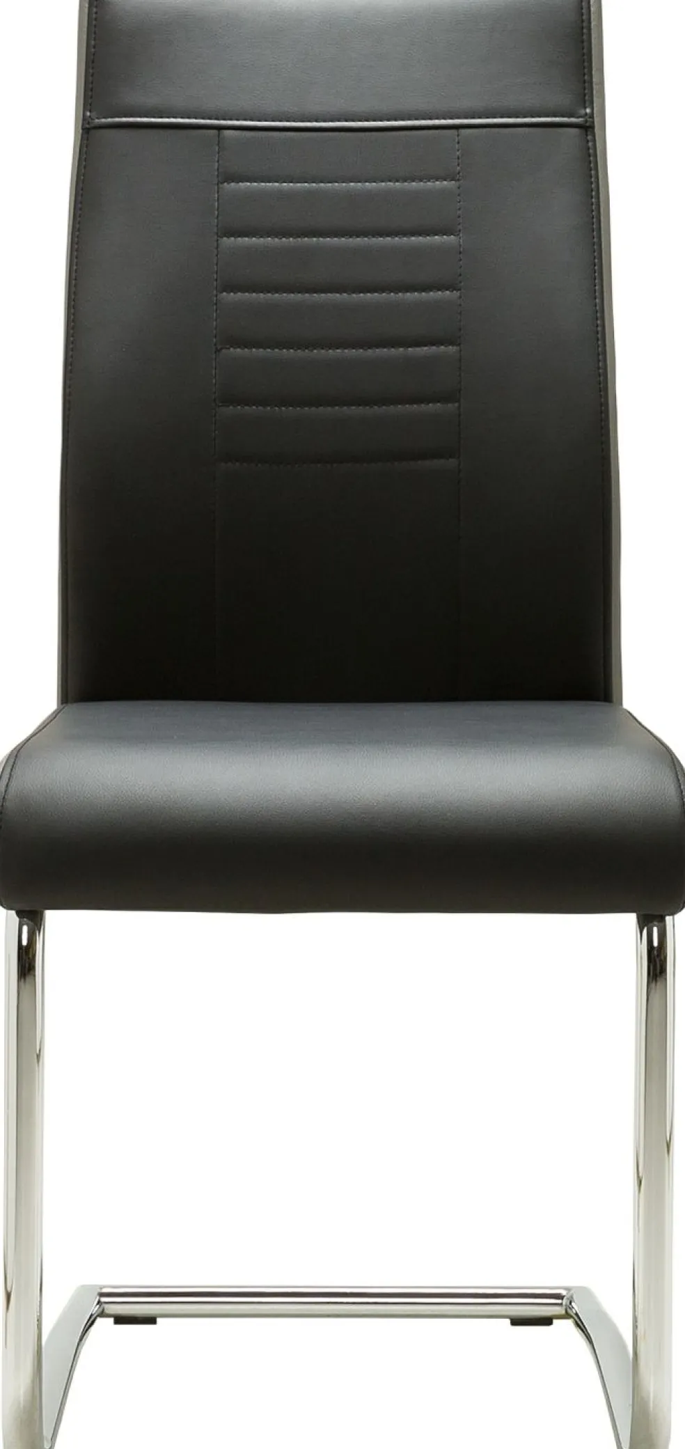 Lot de 4 chaises à piètement luge LUCKY