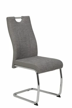 Lot de 4 chaises à piètement luge ALINA S-Hela