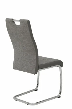 Lot de 4 chaises à piètement luge ALINA S-Hela