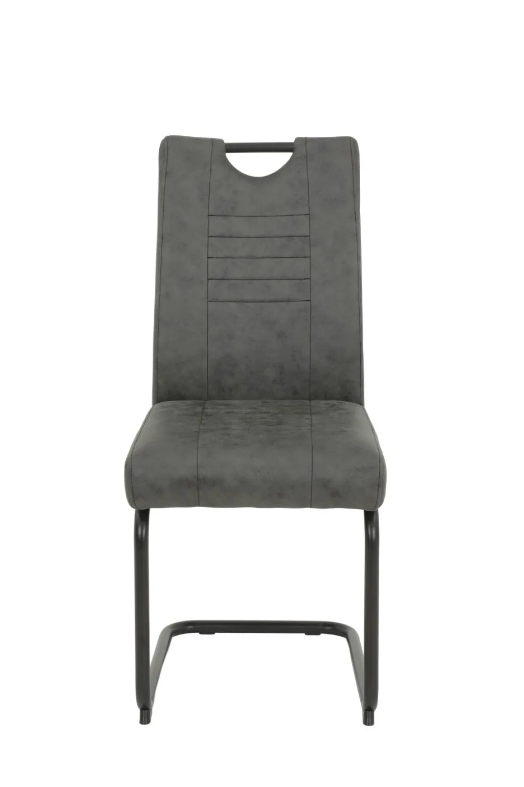 Lot de 4 chaises à piètement luge AL-CHUSUS-Hela Discount