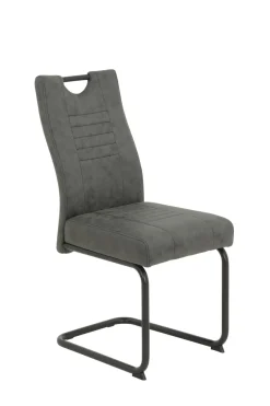 Lot de 4 chaises à piètement luge AL-CHUSUS-Hela Discount