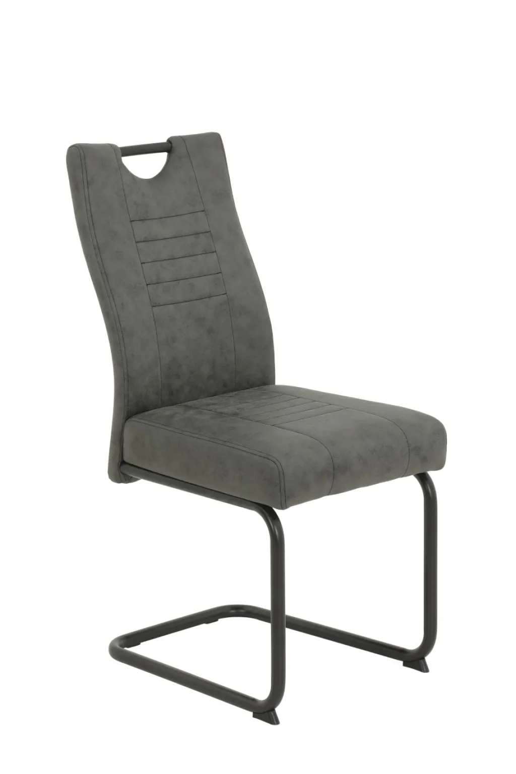 Lot de 4 chaises à piètement luge AL-CHUSUS-Hela Discount