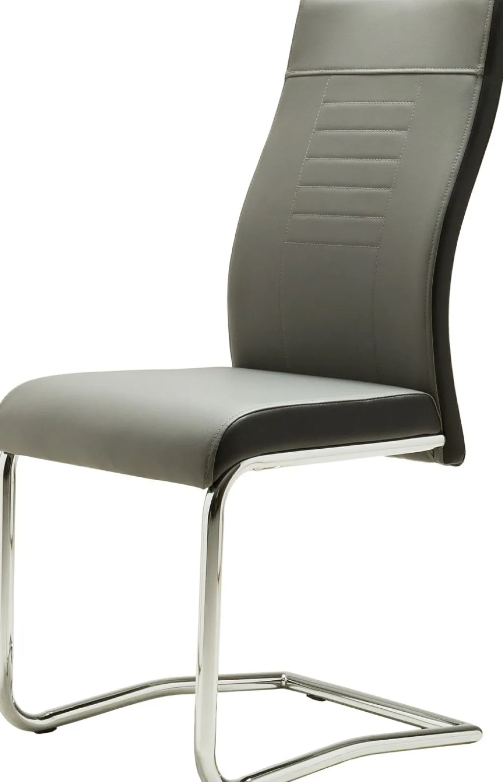 Lot de 4 chaises à piètement luge LUCKY-Finori