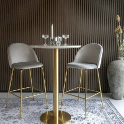 Lot de 2 chaises de bar LAUSANNE-House Nordic Best