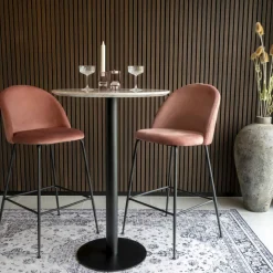 Lot de 2 chaises de bar LAUSANNE-House Nordic Clearance