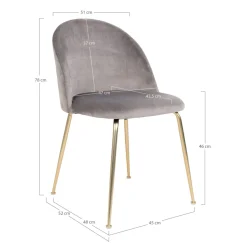 Lot de 2 chaises GENEVE-House Nordic Best