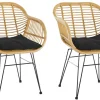 Lot de 2 chaises KUPANG-Salesfever Best