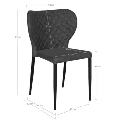 Lot de 4 chaises PISA-House Nordic Online
