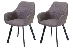 Lot de 2 chaises SOREANG-Salesfever Clearance