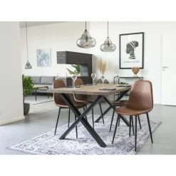 Lot de 2 chaises STOCKHOLM-House Nordic Hot