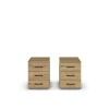 Lot de 2 chevets EVORA-Rauch Outlet