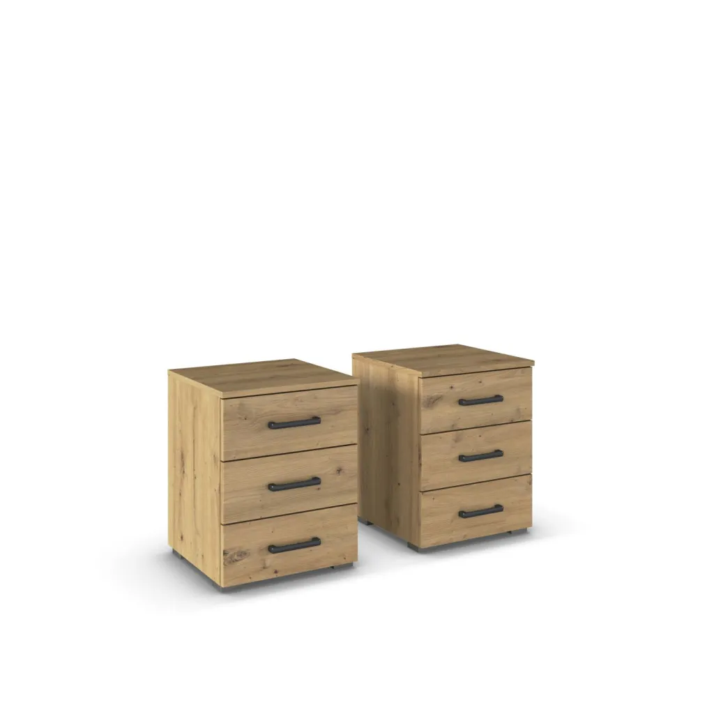 Lot de 2 chevets EVORA-Rauch Outlet