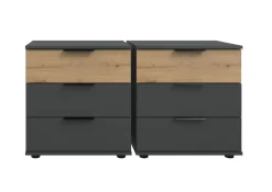 Lot de 2 chevets GIBRALTAR-Wimex Hot