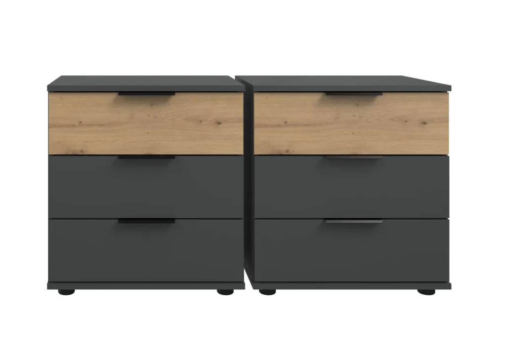 Lot de 2 chevets GIBRALTAR-Wimex Hot