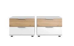 Lot de 2 chevets GIBRALTAR