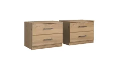 Lot de 2 chevets PAMELA