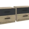 Lot de 2 chevets TANDIL-Wimex Hot
