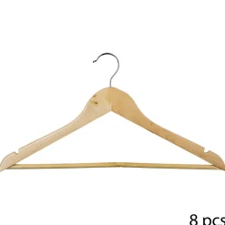 Lot de 8 cintres en bois HANG´UP