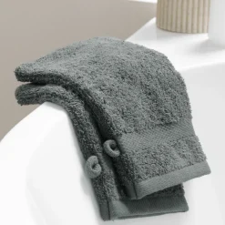 Lot de 2 gants de toilette UNI