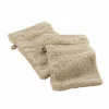 Lot de 2 gants de toilette UNI