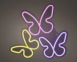 Lot de 3 LED néons papillons NEON-Kaemingk Clearance
