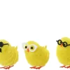 Lot de 3 poussins YELLOW