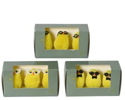 Lot de 3 poussins YELLOW