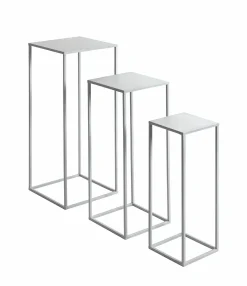 Lot de 3 sellettes porte-plantes VALLETTA 2-Haku New